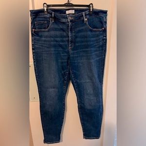 Loft Jeans-Curvy Skinny Crop Size 16/33, Women’s Sizing. Good Used Condition.